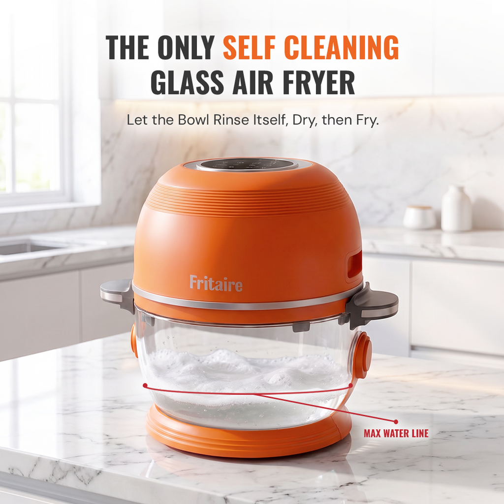 Classic Self-Cleaning Air Fryer™ & Non-Toxic Air Fryer™ - Orange