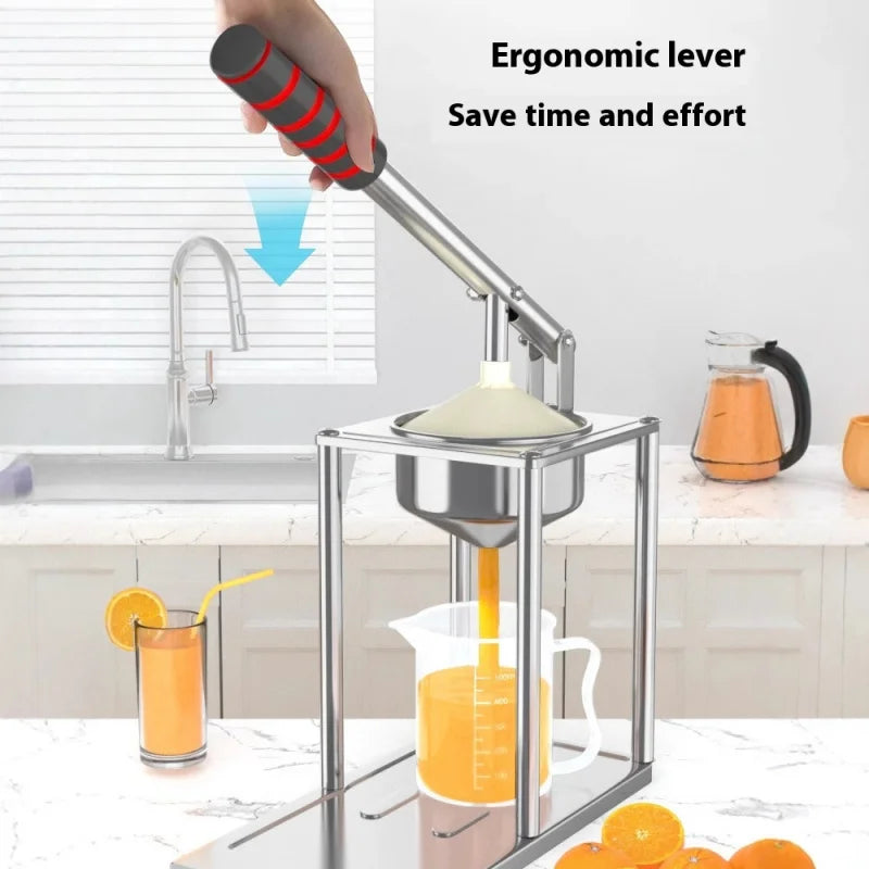 Manual Juicer Orange Juice Juicer Juice Extractor Squeezing Machine Hand Pressure Orange Commercial Stall Fruit Fresh Squeezing