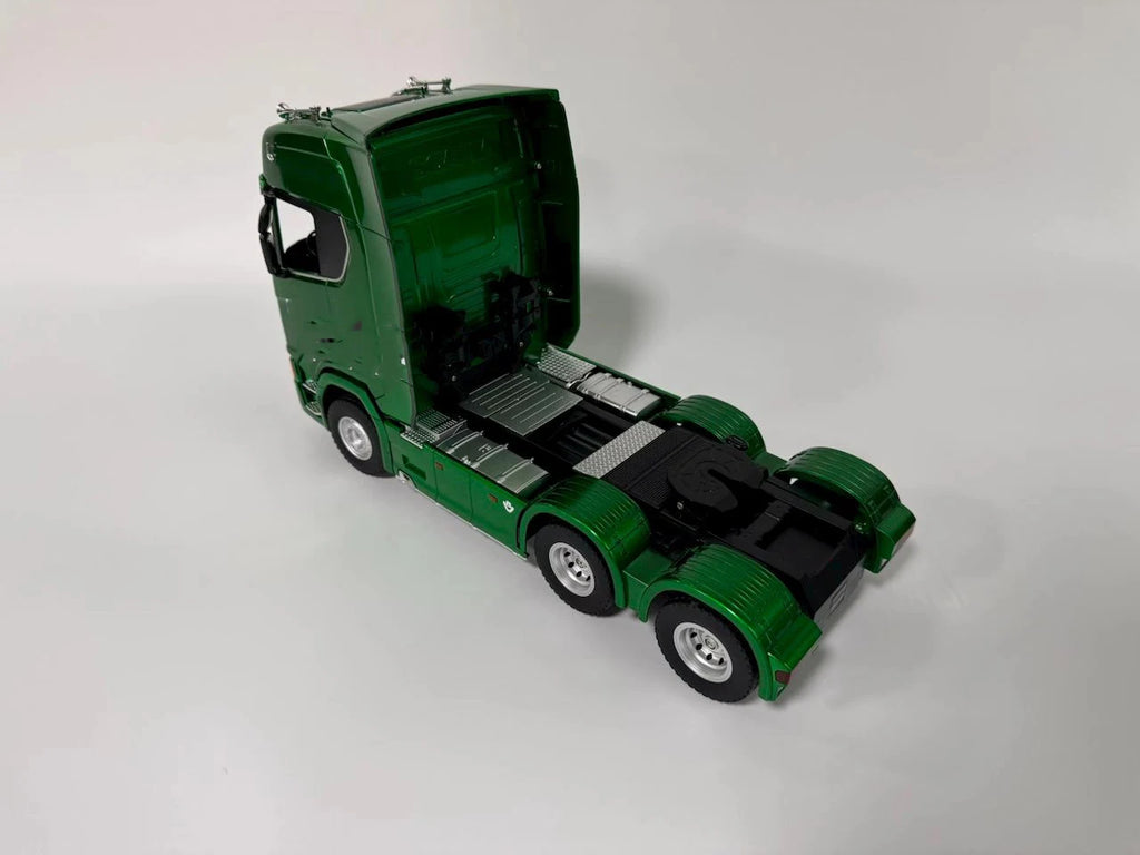 Huina 1/18 Remote Controlled Heavy-duty Truck Model Rc Car Trailer Transport Engineering Truck Toys Vehicle Gifts For Children