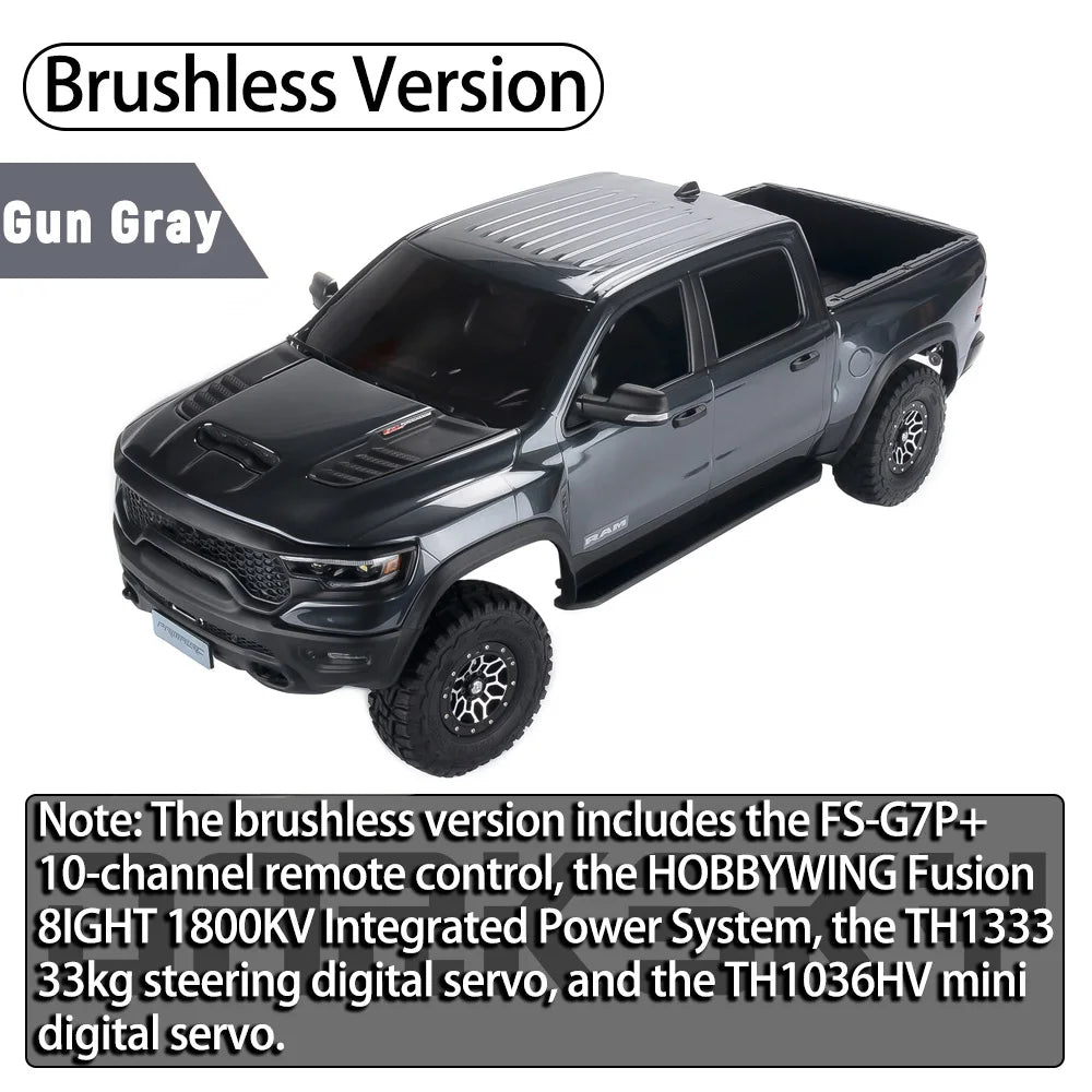 TRACTION HOBBY 1/8 TRX 1500 short-track model RC controlled electric 4wd off-road crawler truck
