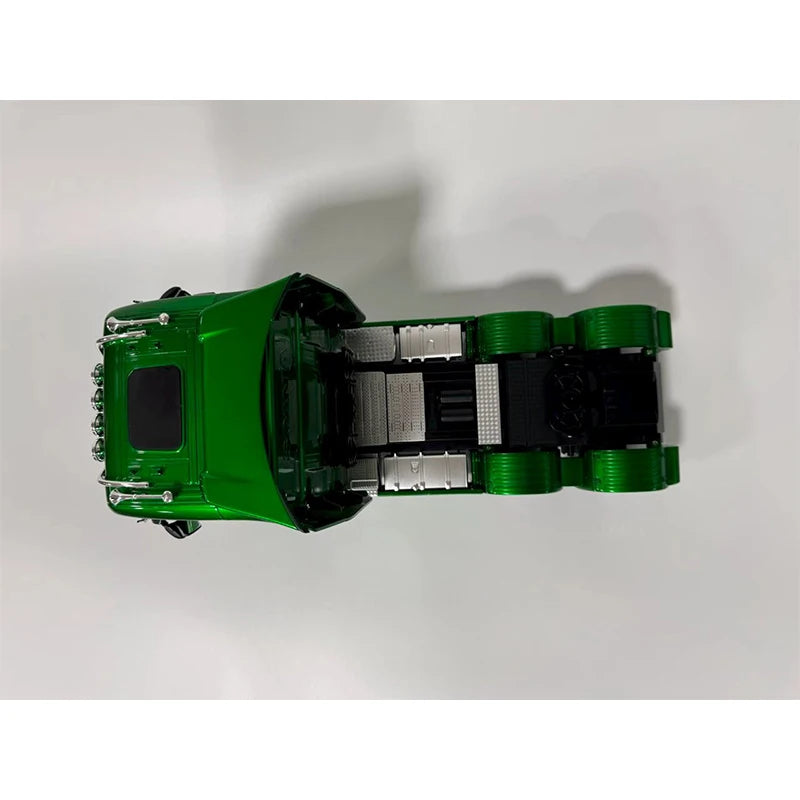 Huina 1/18 Remote Controlled Heavy-duty Truck Model Rc Car Trailer Transport Engineering Truck Toys Vehicle Gifts For Children