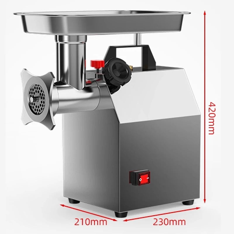 #1300W/1500W Meat Grinder Electric Stainless Steel Multifunctional Sausage Stuffer Desktop Meat Mincer 220V/110V