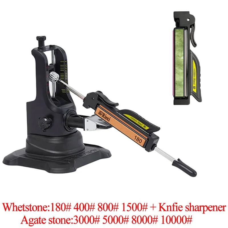 RSCHEF Chefs Professional Best Kitchen Sharpening Knife Sharpener System Fix angle diamond sharpening stone whetstone