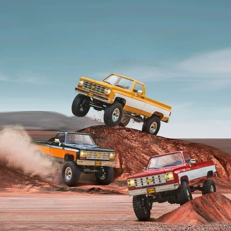 FMS FCX-K10 1/18 RC 4WD Simulation Remote Control Car Two-speed High-performance Pickup Truck Model Electric Off-road Toy Car