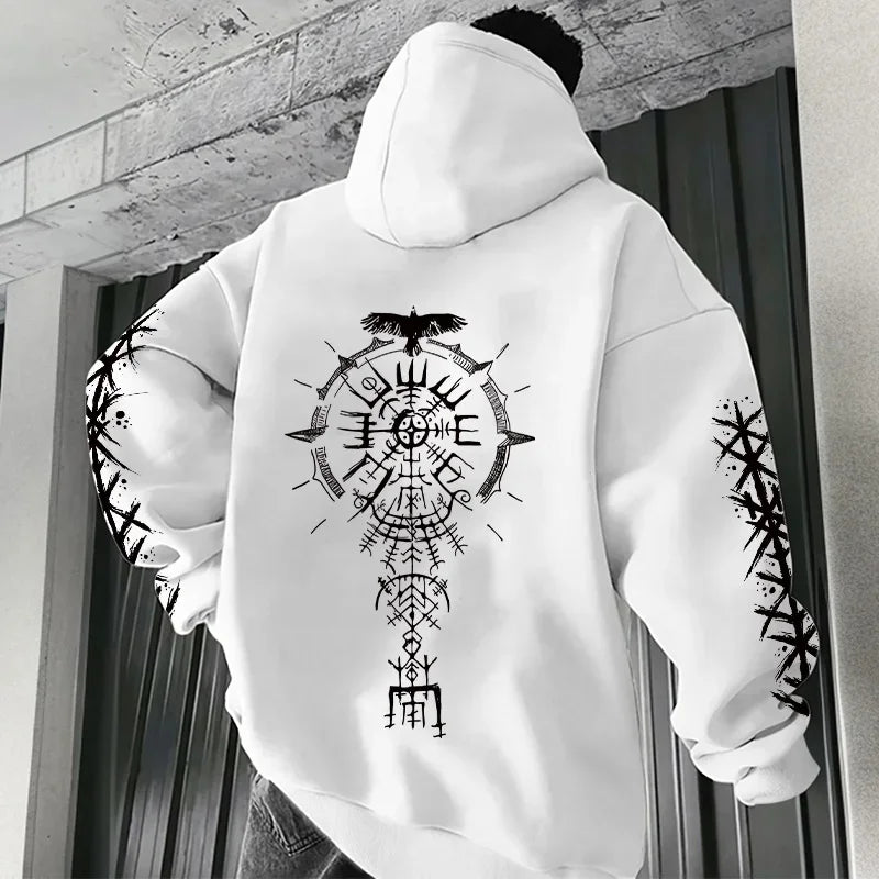 Hoodie Male Daily Casual Fashion Sporty Coats 2025 Autumn New Arrival Men's Sweatshirt High Quality