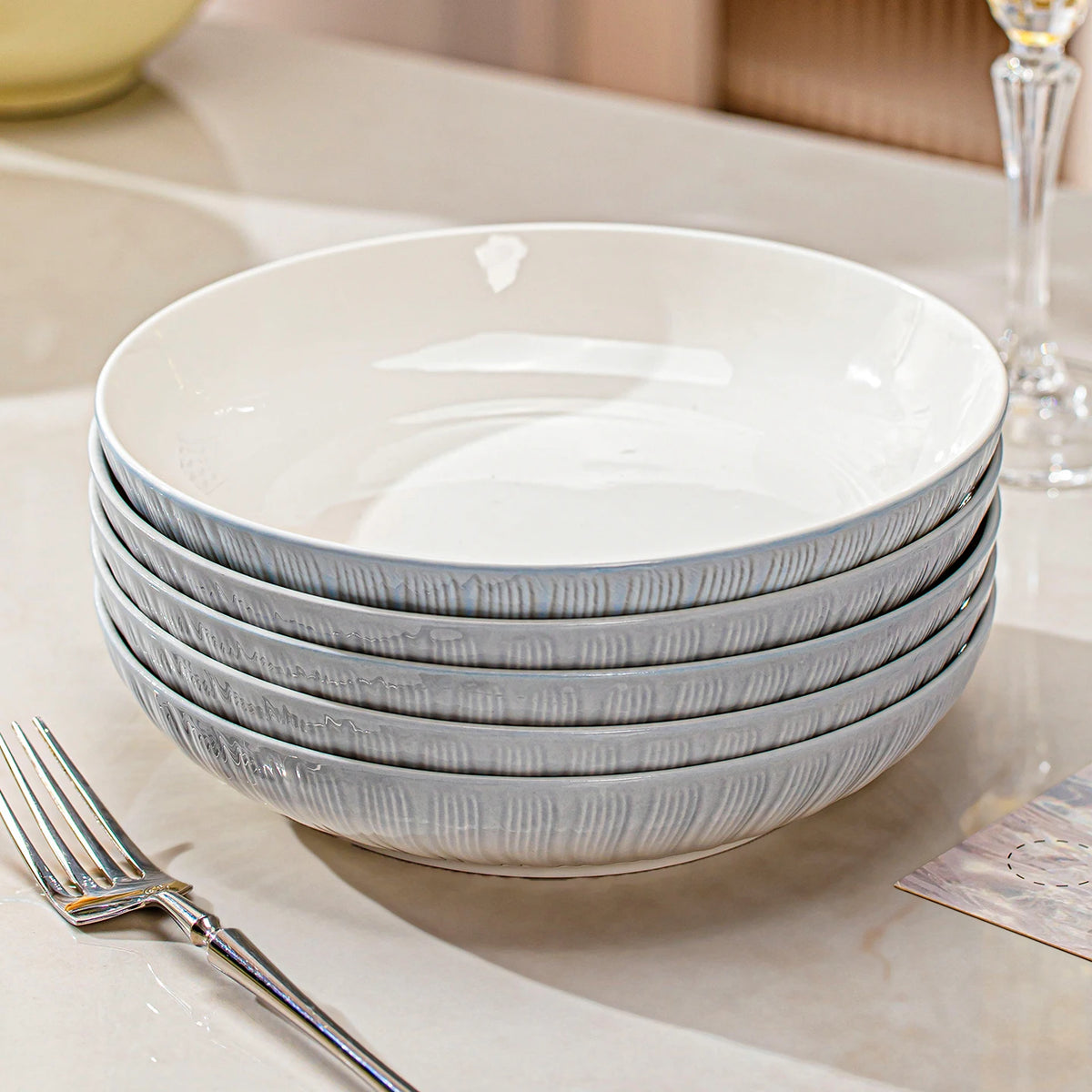 Dish sets full set bowl kitchen dinnerware luxury ceramic china dinnerware sets full set vintage dinner set chinese travel kit