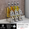 Luxury seasoning box oil bottle combination set kitchen decoration ceramic seasoning jar seasoning oil salt sauce vinegar bottle