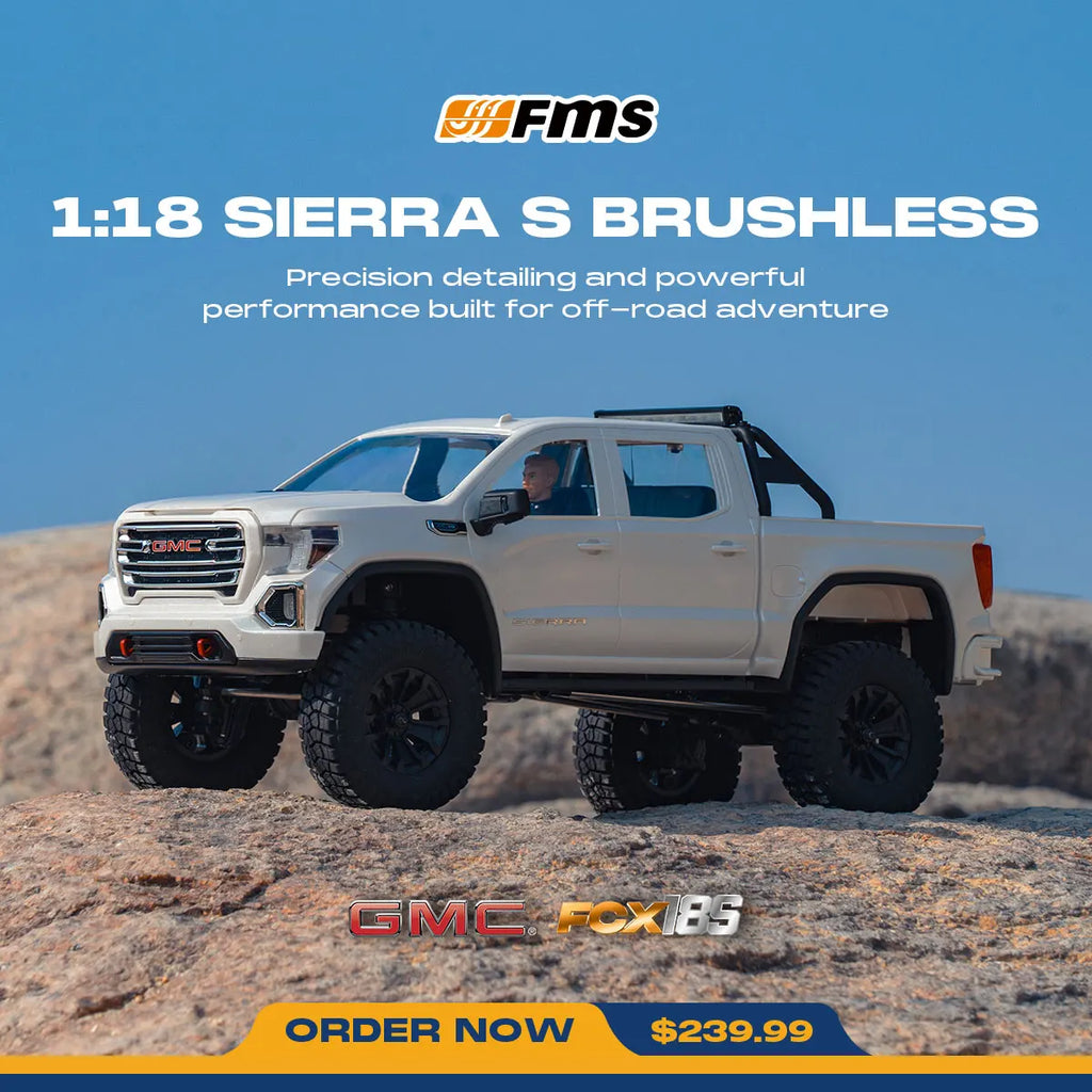 Fms 1:18 Fcx18 Gm-C Sela 2019 Brushless Toy Birthday Gift