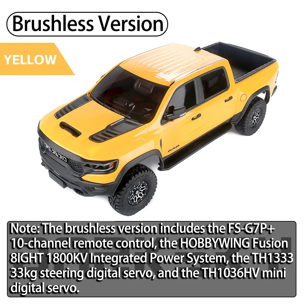 TRACTION HOBBY 1/8 TRX 1500 short-track model RC controlled electric 4wd off-road crawler truck