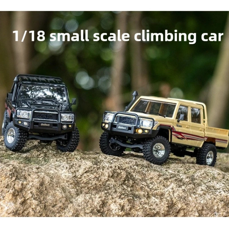 UDIRC UCX1801 PRO RC Car 1/18 4WD Brushless Simulation RC Off-Road Pickup Truck Electric Remote Control Cars Model Toy Gift LC79