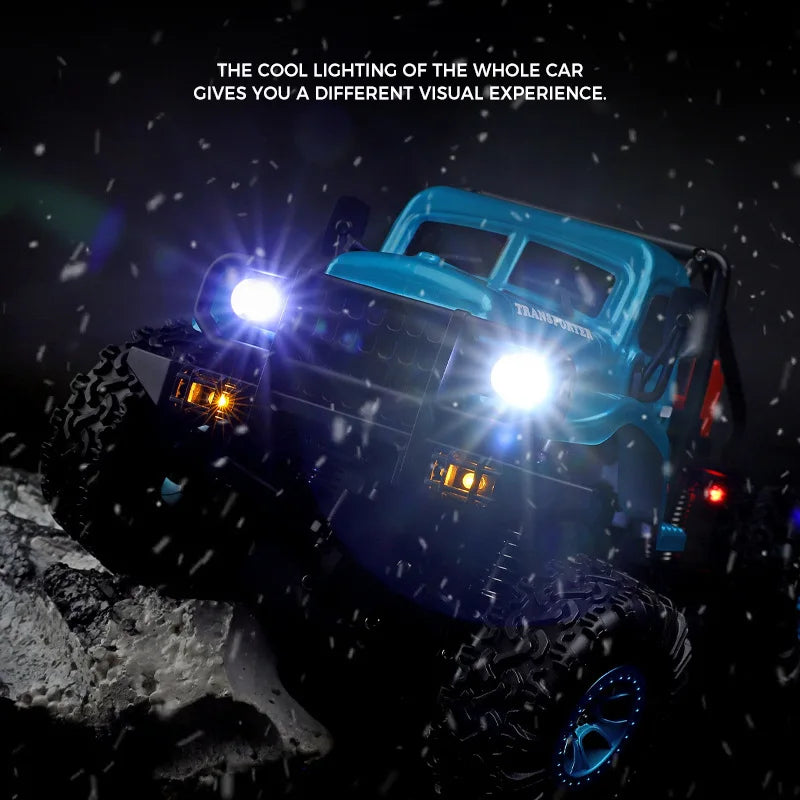 Cool Stuff Toy Car Funny Gift-1:18 Full-scale 4WD Rc Truck,Remote Control Car,Climb Off-road Rc Cars,Monster Truck,Toys for Boys