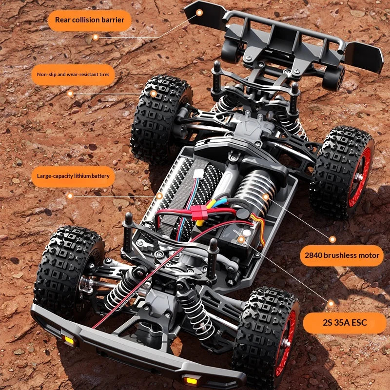 Hot Selling SCY 18103PRO 1/18 Brushless 4WD RC Off-Road Truck Full Proportional High Speed Short Course Remote Control Car Toy