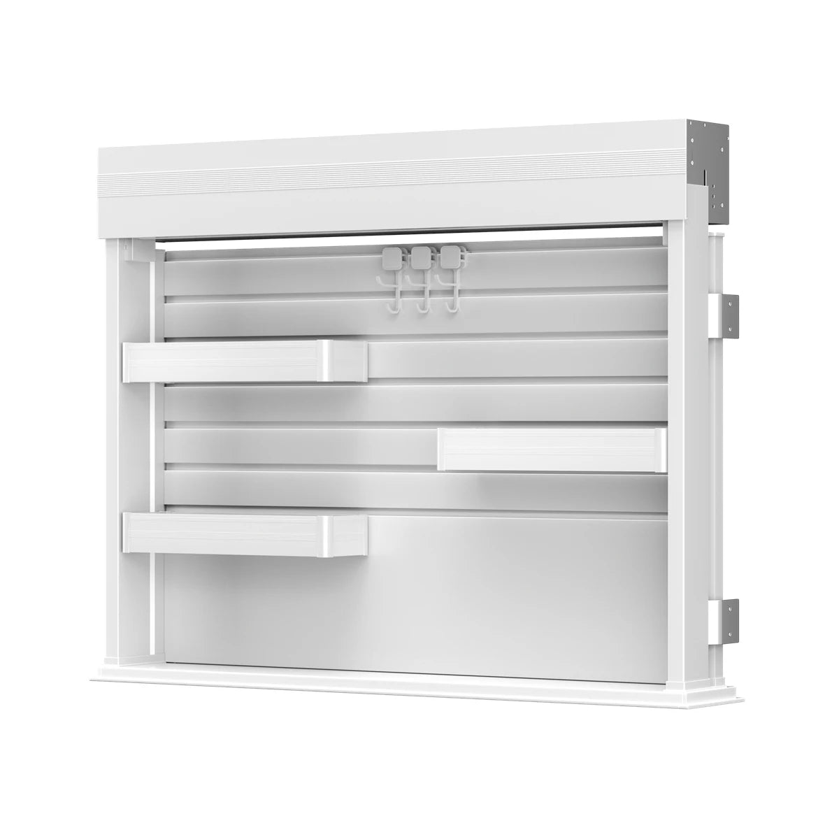 Electric Pull Down Cabinet Organizer Smart Lifting Spice Rack with Sensor Light Anti-Collision for Kitchen Upper Cabinet Storage