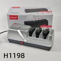 NEW Electric Knife Sharpener-Diamond Wheel System 3-Stage Sharpening (Coarse/Fine/Polish) Fast & Safe for Kitchen Chef