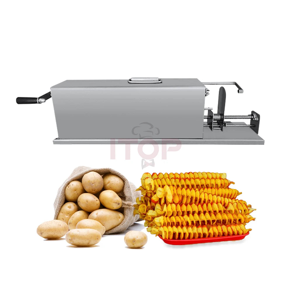 STLF JW Spiral Cutting Machine Chips Machine Kitchen Accessories Cooking Tools Chopper Potato Chip