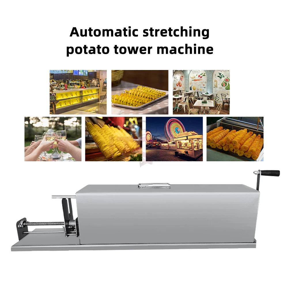 STLF JW Spiral Cutting Machine Chips Machine Kitchen Accessories Cooking Tools Chopper Potato Chip
