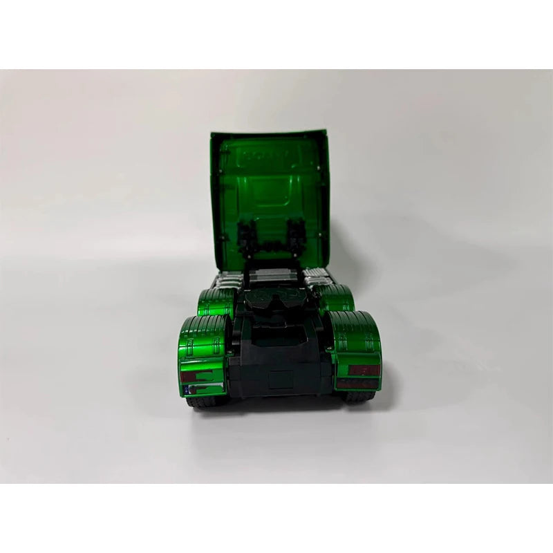 Huina 1/18 Remote Controlled Heavy-duty Truck Model Rc Car Trailer Transport Engineering Truck Toys Vehicle Gifts For Children