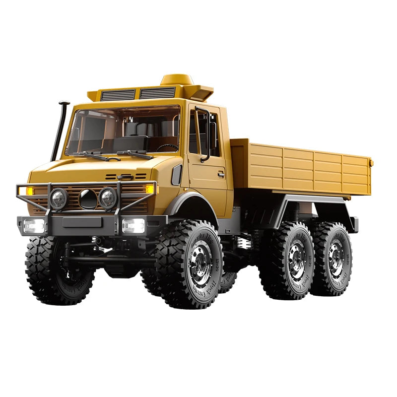 2026 New JJRC C8823 1/18 6x6 Off-Road Rc Car -Metal Chassis Crawler Dual Speed Gearbox 370 Motor Rc Truck RTR Adult Boys' Toys.