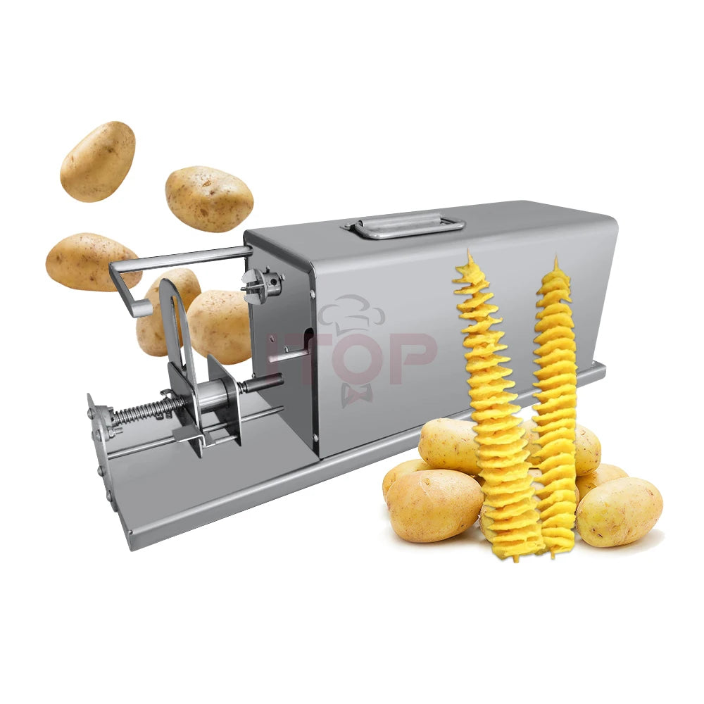 STLF JW Spiral Cutting Machine Chips Machine Kitchen Accessories Cooking Tools Chopper Potato Chip