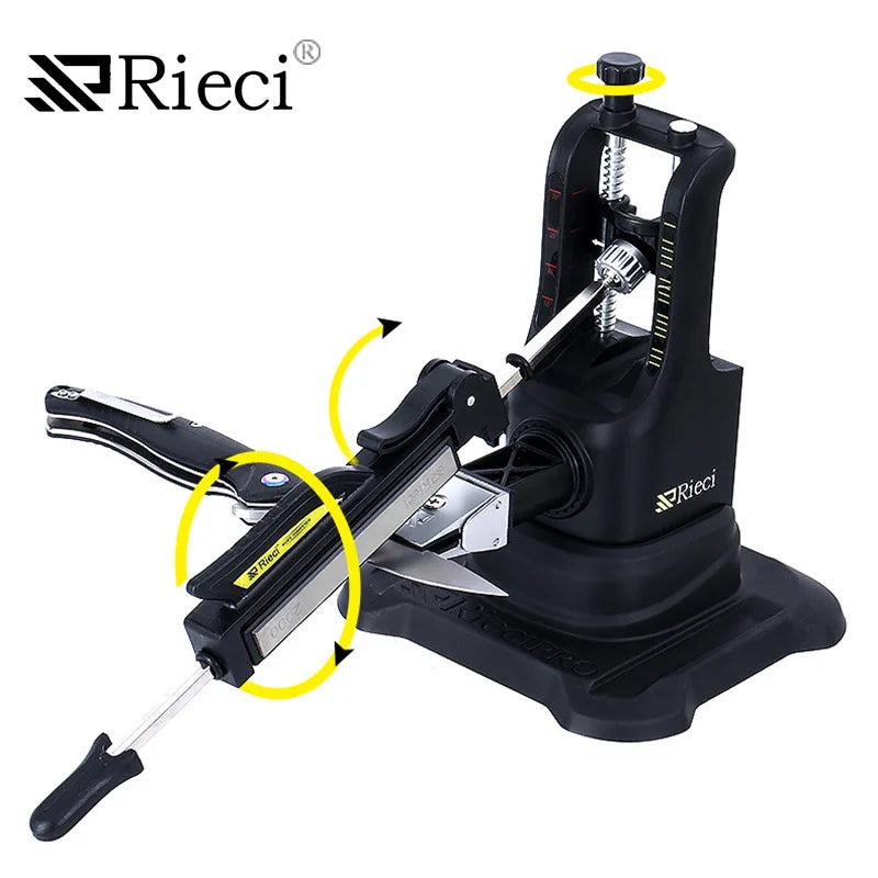 RSCHEF Chefs Professional Best Kitchen Sharpening Knife Sharpener System Fix angle diamond sharpening stone whetstone
