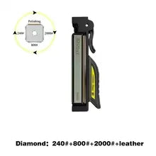 RSCHEF Chefs Professional Best Kitchen Sharpening Knife Sharpener System Fix angle diamond sharpening stone whetstone