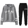 Hoodies Fashion Women's Sweatshirts Stripe Outdoors 2025 Sports Suit Jogging Casual Printing Daily Hot Sales Tracksuit Pullovers