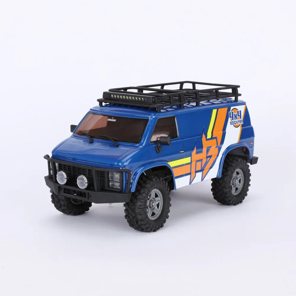 1/18 CR18P EVO V2 RC 4WD Van Brushed Simulation Crawler RTR with Controllable LED Lights Electric Rocking Toy Truck