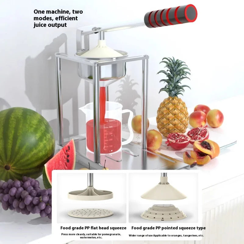 Manual Juicer Orange Juice Juicer Juice Extractor Squeezing Machine Hand Pressure Orange Commercial Stall Fruit Fresh Squeezing
