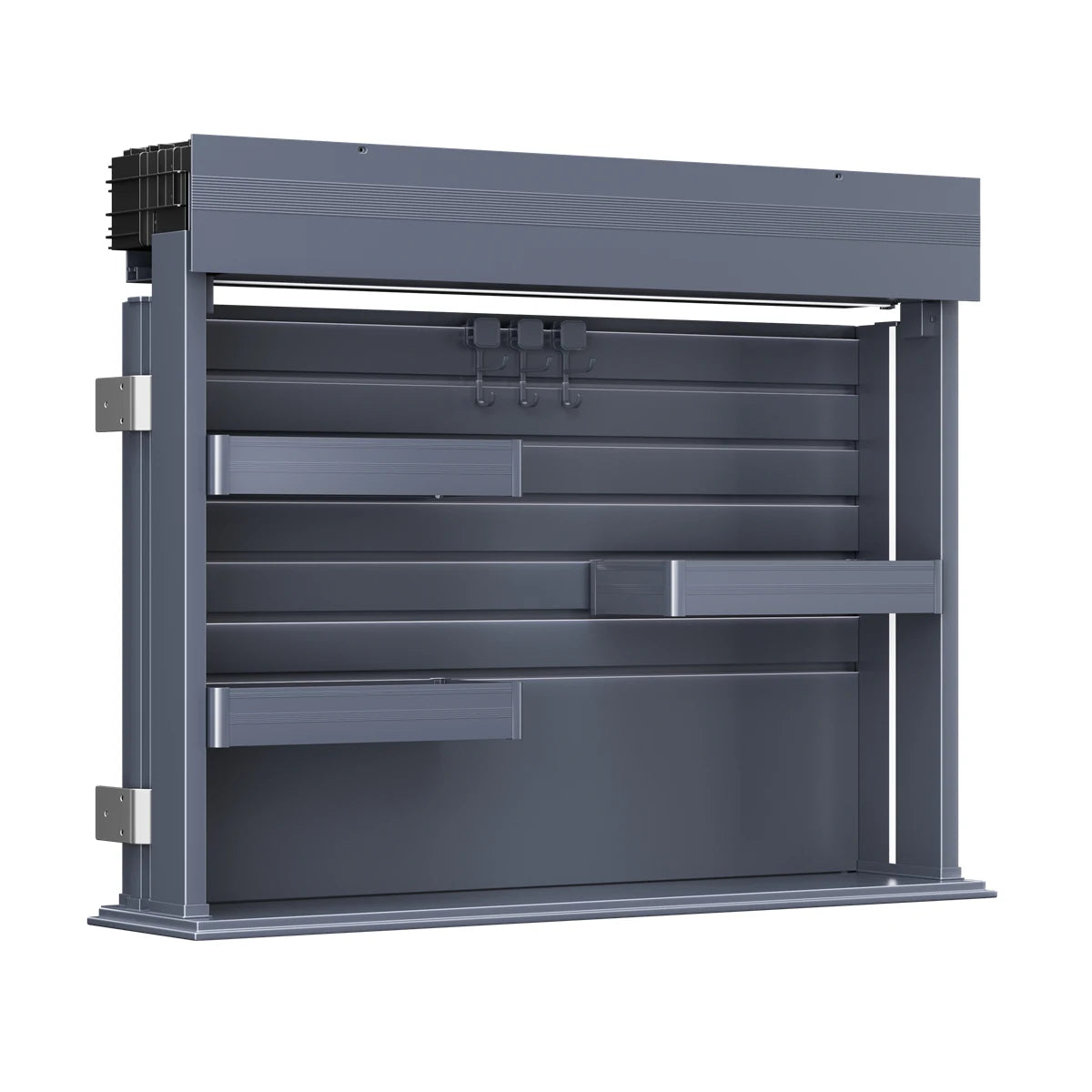Electric Pull Down Cabinet Organizer Smart Lifting Spice Rack with Sensor Light Anti-Collision for Kitchen Upper Cabinet Storage