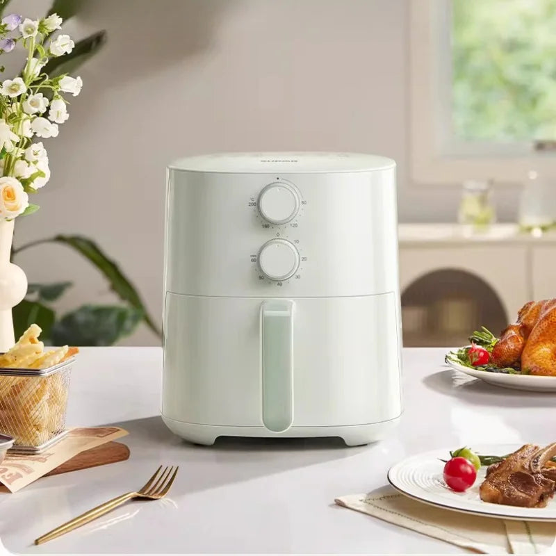 Large Capacity Home Air Fryer Multifunctional Electric Cooking Machine Flip-Free Steam Function for Healthy Cooking