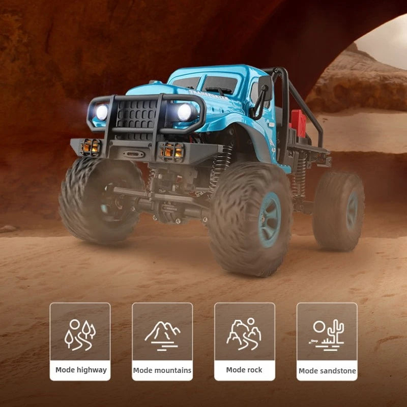 Cool Stuff Toy Car Funny Gift-1:18 Full-scale 4WD Rc Truck,Remote Control Car,Climb Off-road Rc Cars,Monster Truck,Toys for Boys