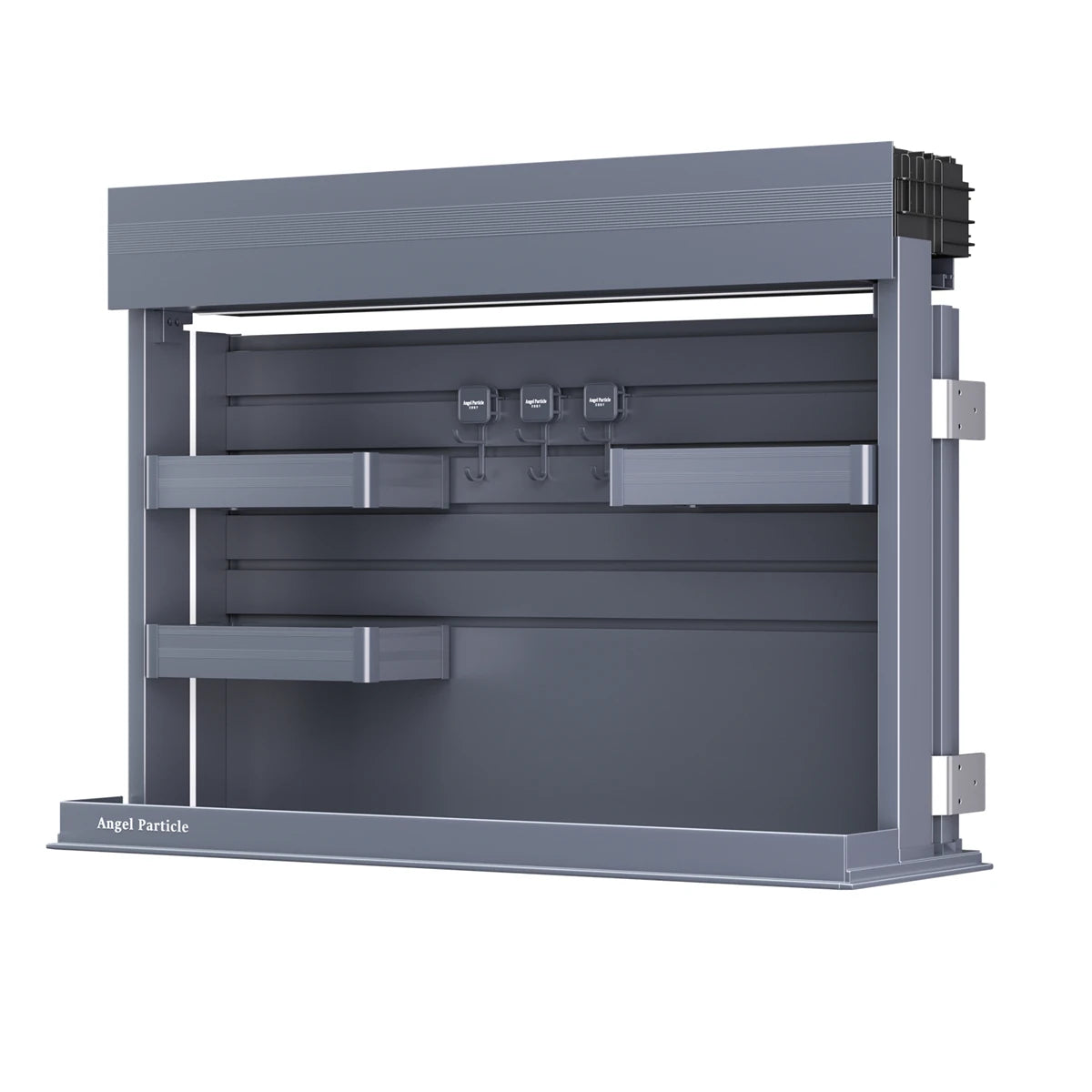 Electric Pull Down Cabinet Organizer Smart Lifting Spice Rack with Sensor Light Anti-Collision for Kitchen Upper Cabinet Storage