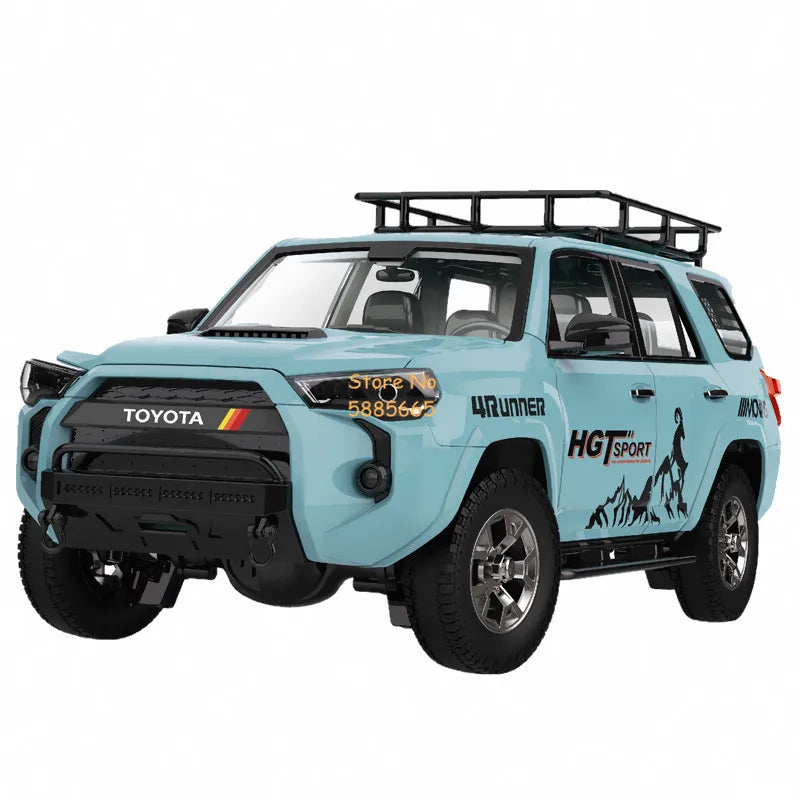 1/18 High Simulation All Terrain Off Road Electric RC Car Truck 2.4G Lighting Smoke Sound Effects 4WD Remote Control Car Boy Toy
