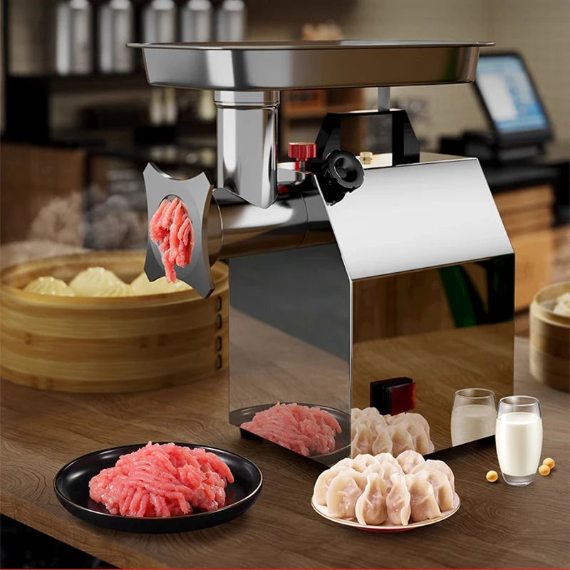 #1300W/1500W Meat Grinder Electric Stainless Steel Multifunctional Sausage Stuffer Desktop Meat Mincer 220V/110V