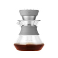 MHW-3BOMBER Aroma Coffee Server WBrC Champion Jianing Du Collaboration Glass Drip Coffee Server Clear Pour Over Coffee Pot