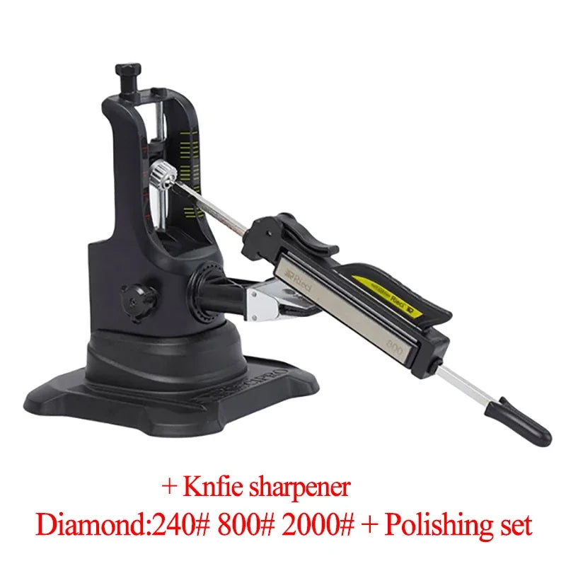 RSCHEF Chefs Professional Best Kitchen Sharpening Knife Sharpener System Fix angle diamond sharpening stone whetstone