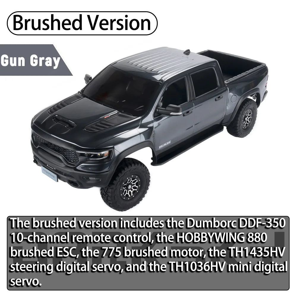 TRACTION HOBBY 1/8 TRX 1500 short-track model RC controlled electric 4wd off-road crawler truck